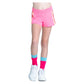 Girls` Prisma Stripe Tennis Short Pink Apparel Lucky In Love