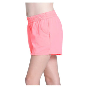 Girls` Real Cool Pocket Tennis Short Flamingo Apparel Lucky In Love