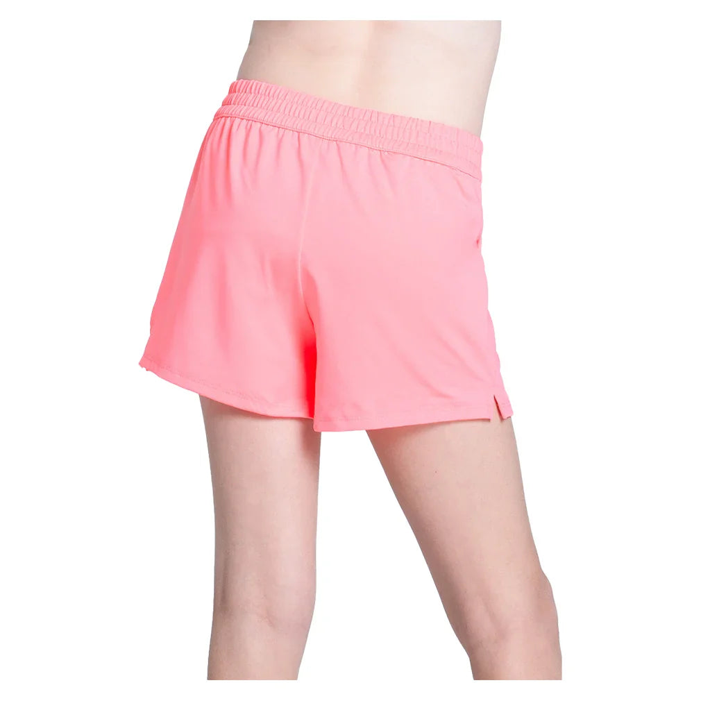 Girls` Real Cool Pocket Tennis Short Flamingo Apparel Lucky In Love