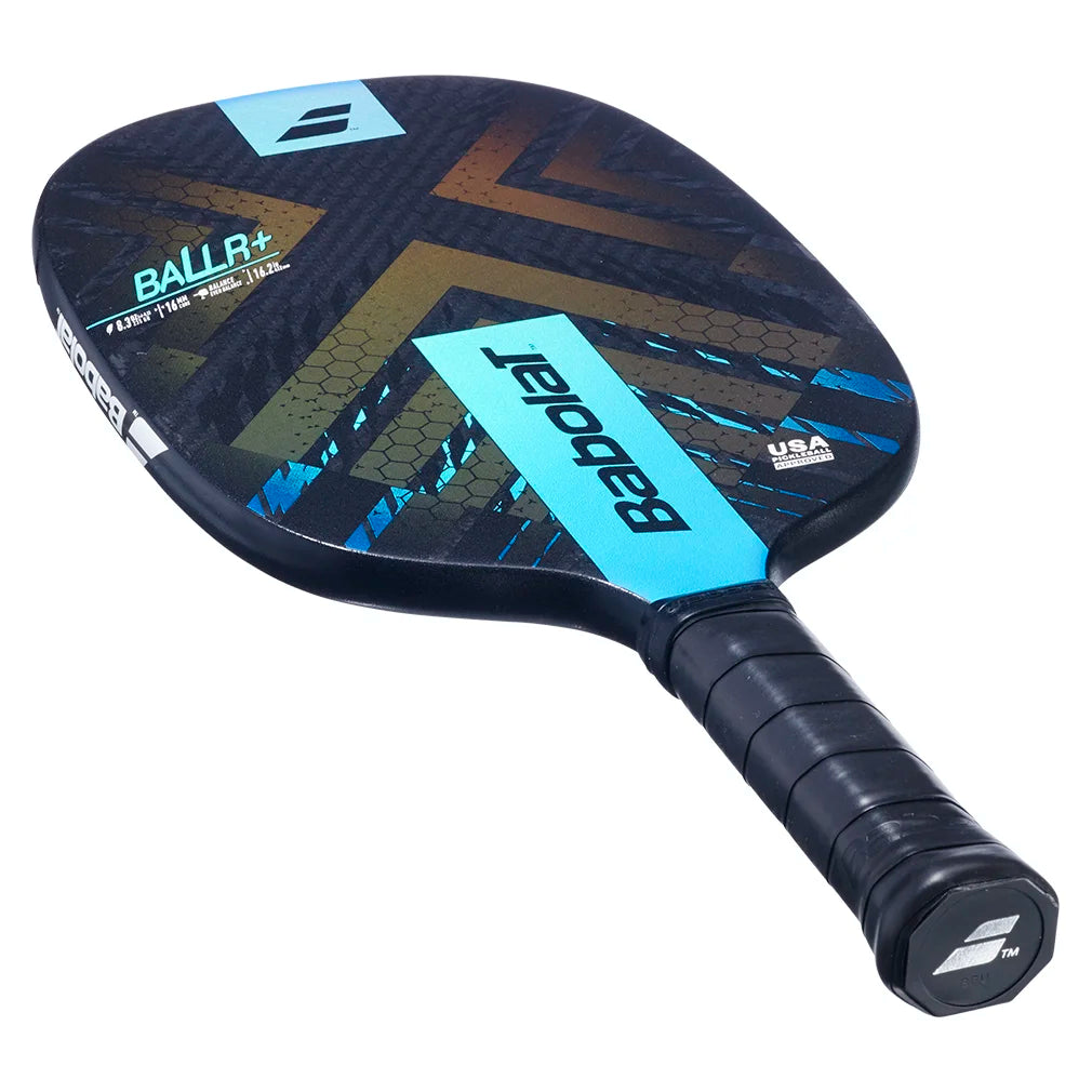 BALLR + Pickleball Paddle Blue and Black Racquets Babolat