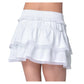 Girls' Linen Play Tennis Skort White Apparel Lucky In Love
