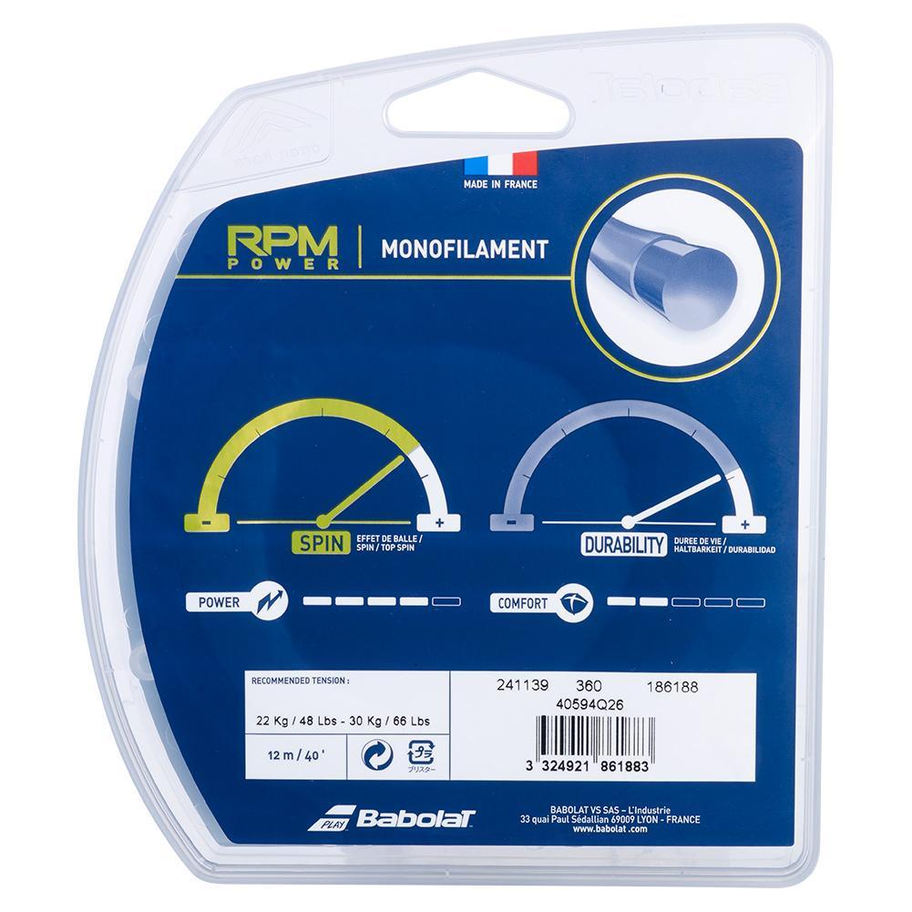 RPM Power Tennis String Blue Strings Babolat