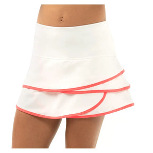 Girlsâ€™ Scallop Tennis Skort Apparel Lucky In Love