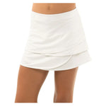 Girlsâ€™ Scallop Tennis Skort Apparel Lucky In Love