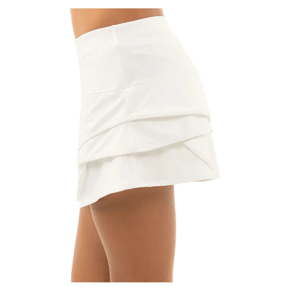 Girlsâ€™ Scallop Tennis Skort Apparel Lucky In Love