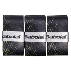 VS Original X 3 Tennis Overgrip Black and Fluo Yellow Babolat