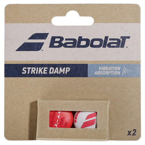 Strike X2 Tennis Dampeners White and Red Accessories Babolat