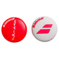 Strike X2 Tennis Dampeners White and Red Accessories Babolat