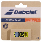 Custom X2 Tennis Dampeners Black and Yellow Accessories Babolat
