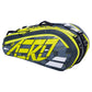 Pure Aero 6 Pack Tennis Bag Grey and Yellow Bags Babolat