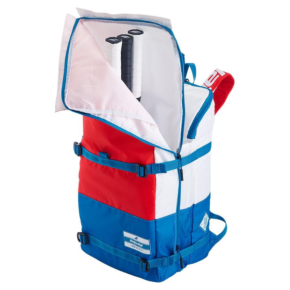 Evo 3 Plus 3 Tennis Backpack Red and Blue Bags Babolat