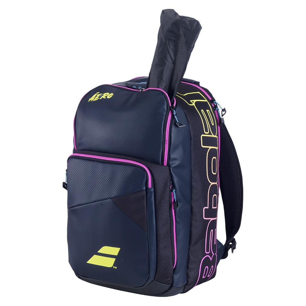 Pure Aero Rafa Tennis Backpack Blue and Yellow Bags Babolat