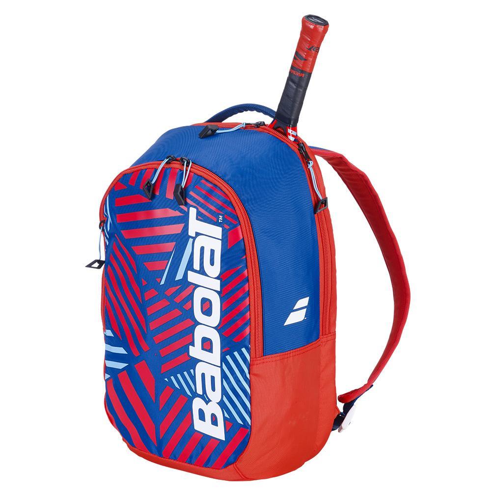 Kids' Tennis Backpack White and Red Bags Babolat