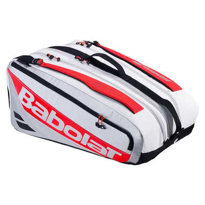 RH Pro Juan Lebron Padel Bag White and Red Bags Babolat