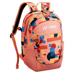 Junior Tennis Backpack Coral Orange Bags Yonex