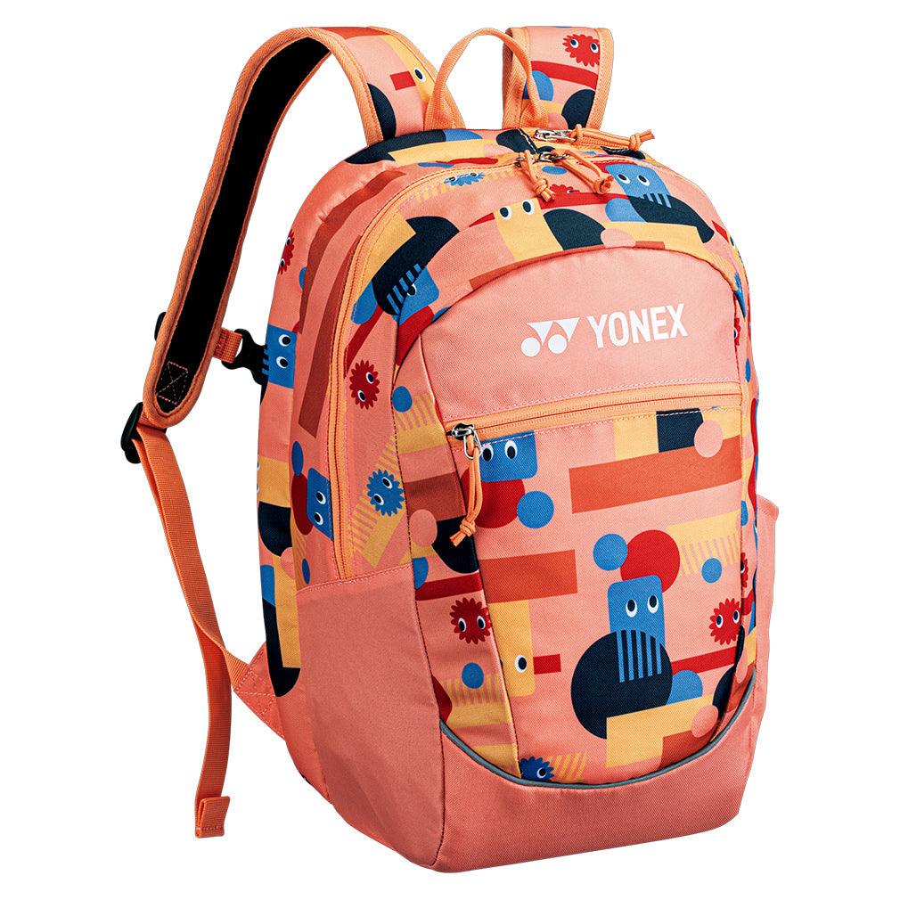 Junior Tennis Backpack Coral Orange Bags Yonex