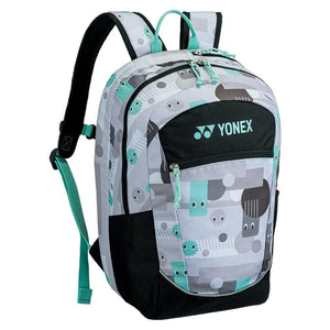 Junior Tennis Backpack Gray and Black Bags Yonex