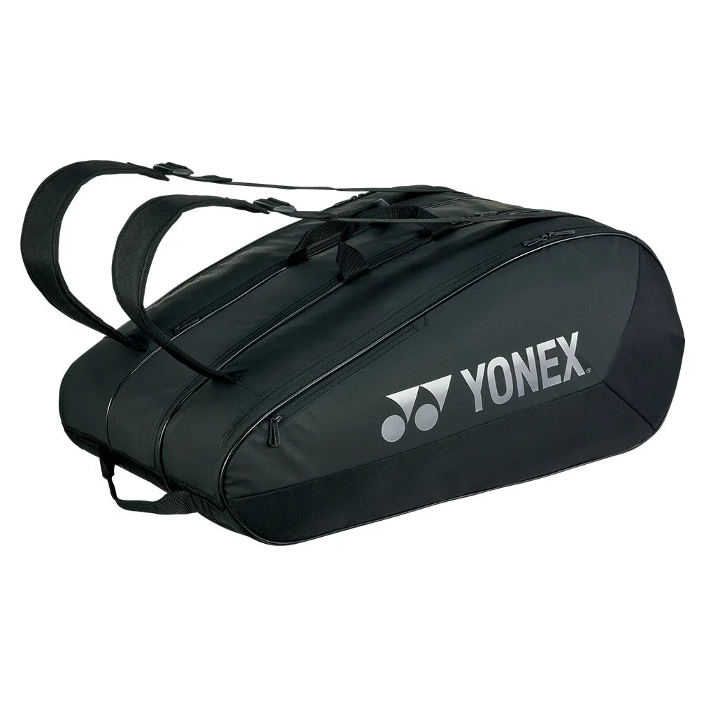 Team 12 Racquet Tennis Bag Black Bags Yonex