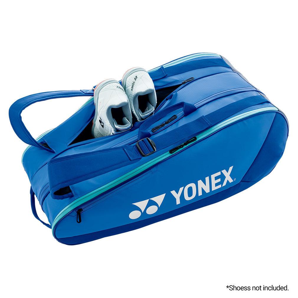 Team 9 Racquet Tennis Bag Blast Blue Bags Yonex