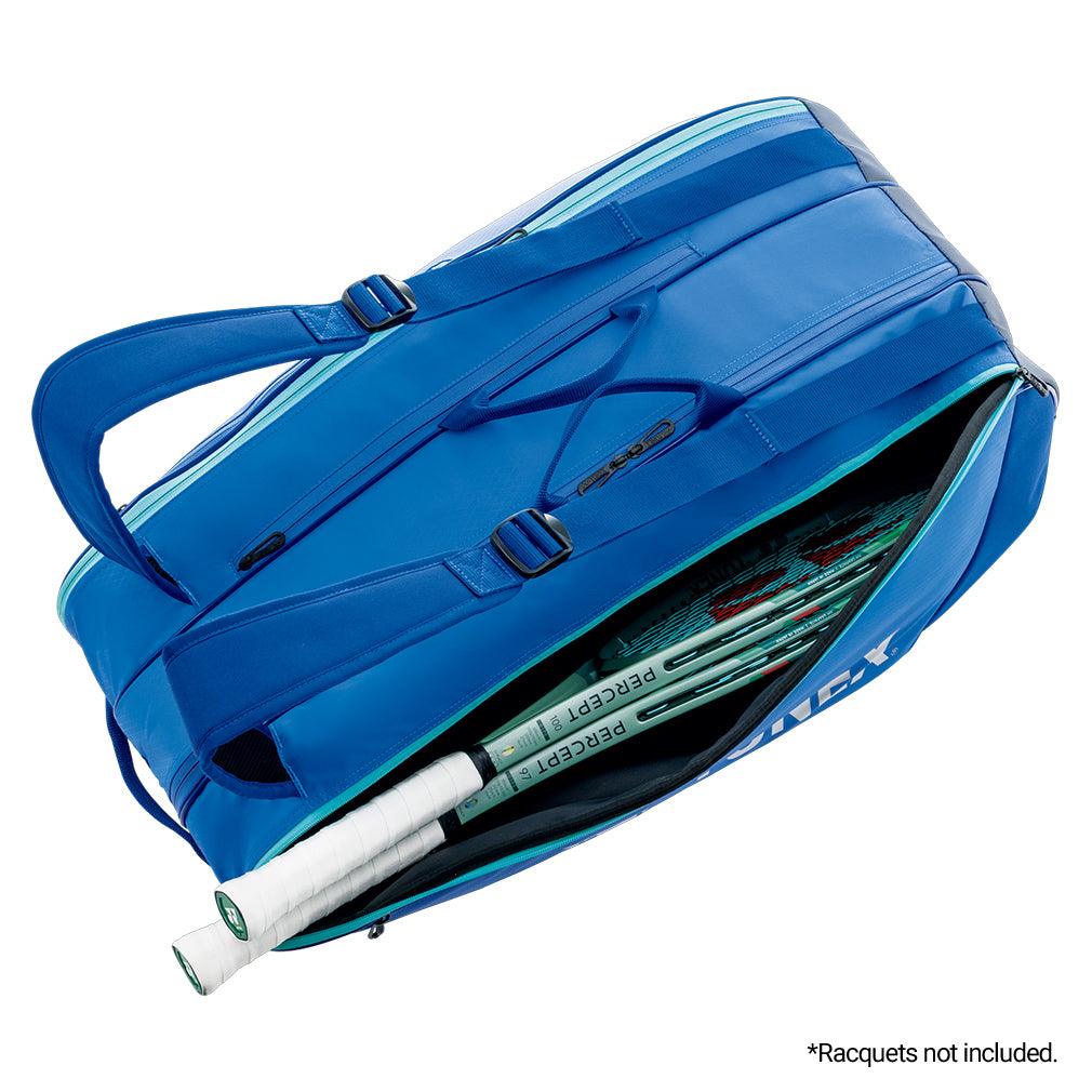 Team 9 Racquet Tennis Bag Blast Blue Bags Yonex