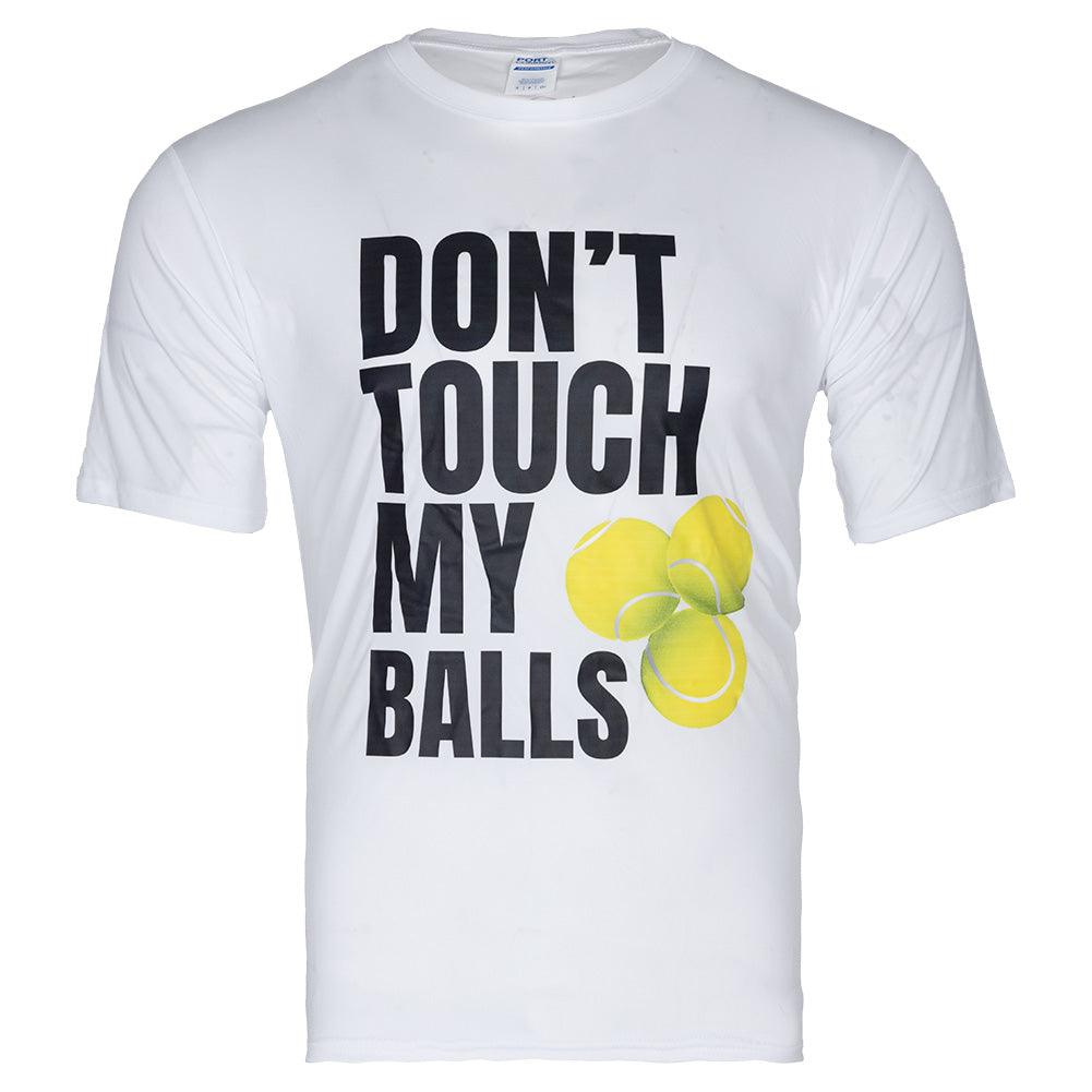 Unisex Don`t Touch Tennis Tee White Apparel Tennis Express
