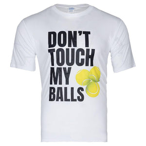 Unisex Don`t Touch Tennis Tee White Apparel Tennis Express