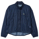 Women`s Core Performance Monogram Tennis Jacket Navy Blue and Delphinium Apparel Lacoste
