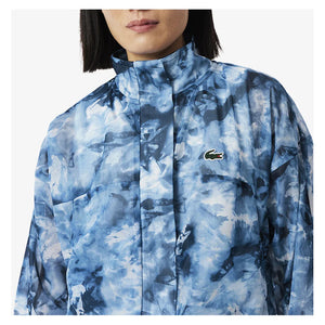 Women's Lightweight Crocodile Print Tennis Jacket Apparel Lacoste