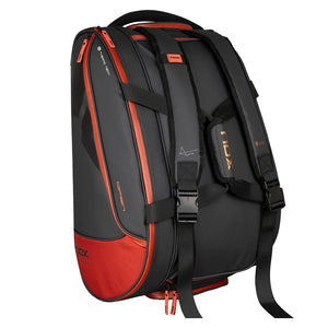 Luxury Open Series Padel Bag Black and Red Bags Nox