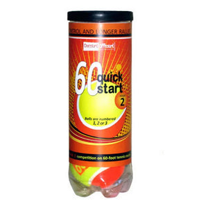 Quick Start 60 Stage 2 Tennis Ball Can Balls Oncourt Offcourt