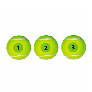 Quick Start 78 Green Felt Tennis Ball Can Oncourt Offcourt