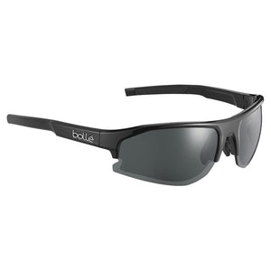 Bolt 2.0 Tennis Sunglasses Black Shiny and TNS Bolle