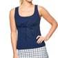 Women`s Babydoll Tennis Tank Oribita Apparel Bobbe