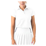 Women's Performance Tennis Polo White Apparel Boast