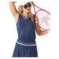 Women's V-Neck Tennis Tank Apparel Boast