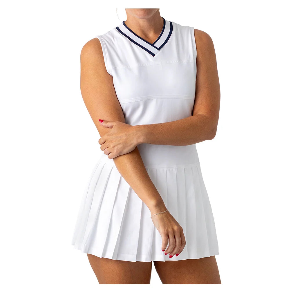 Women's V-Neck Tennis Dress Apparel Boast