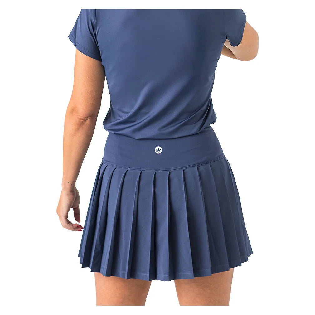 Women's High Waisted 2 in 1 Pleated Tennis Skort Apparel Boast