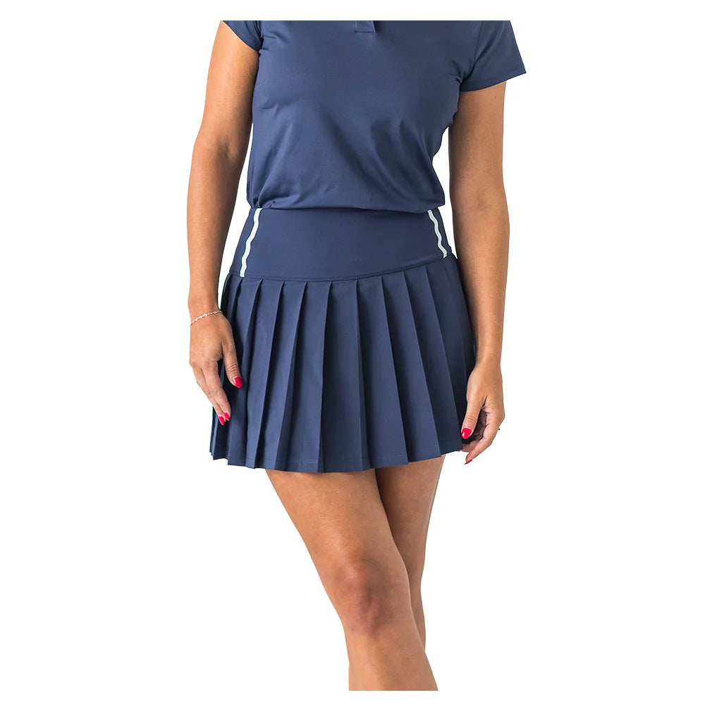 Women's High Waisted 2 in 1 Pleated Tennis Skort Apparel Boast