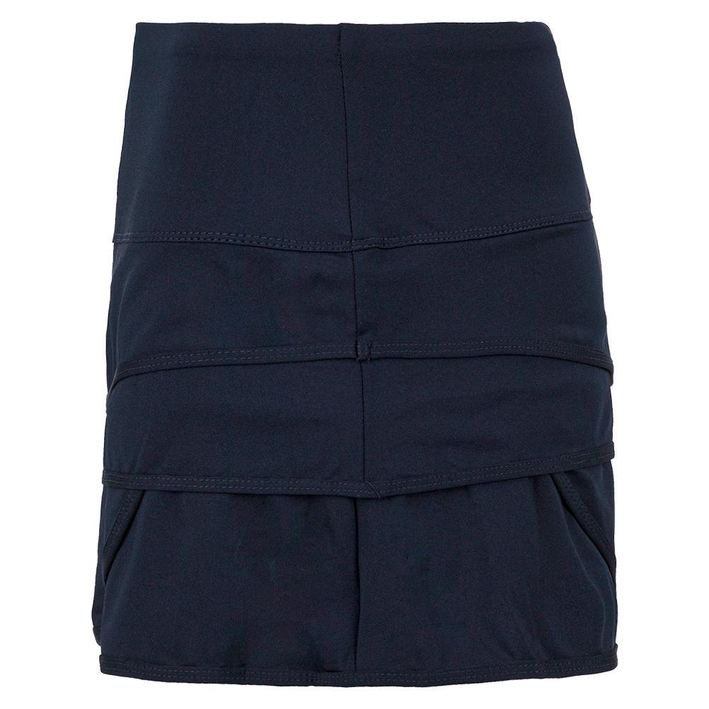 Women's Scallop Tennis Skort Midnight Apparel Lucky In Love