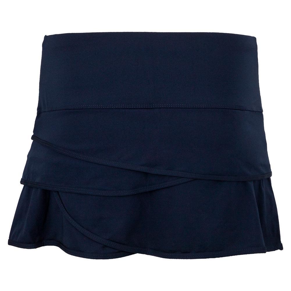 Women's Scallop Tennis Skort Midnight Apparel Lucky In Love