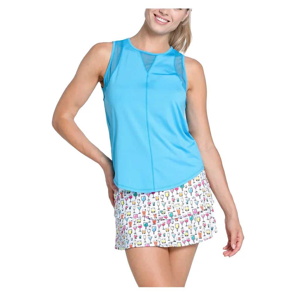 Women`s High Spirits Scallop 14 Inch Pickleball Skort Multicolor Apparel Lucky In Love