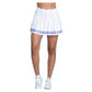 Women`s Breezy Love Smocked 14 Inch Tennis Skort Baby Lavender Apparel Lucky In Love