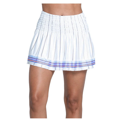Women`s Breezy Love Smocked 14 Inch Tennis Skort Baby Lavender Apparel Lucky In Love