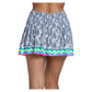 Women`s Hippy Smocked 14 Inch Tennis Skort Multicolor Apparel Lucky In Love