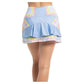 Women`s Long Blossom Tennis Skort Light Denim Apparel Lucky In Love