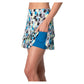 Women`s Stripe It Up Pickleball Skort Electric Blue Apparel Lucky In Love