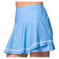 Women`s Linen Play Tennis Skort Periwinkle Apparel Lucky In Love