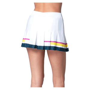 Women`s Love Bound Tennis Skort White Apparel Lucky In Love