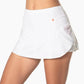 Women's Lace Track Tennis Skort White Apparel Lucky In Love