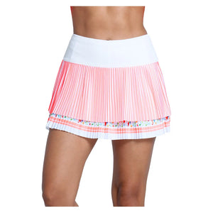Women`s Cocktail Picnic Pleated 14 Inch Tennis Skort Multicolor Apparel Lucky In Love